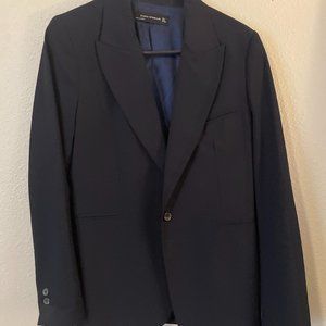 Zara navy blue blazer